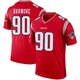 Christian Barmore ＃90 New England Patriots Legend Inverted Jersey - Youth Red