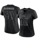 Christian Barmore ＃90 New England Patriots Limited Reflective Jersey - Women's Black