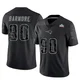 Christian Barmore ＃90 New England Patriots Limited Reflective Super Bowl LX Patch Jersey - Men's Black