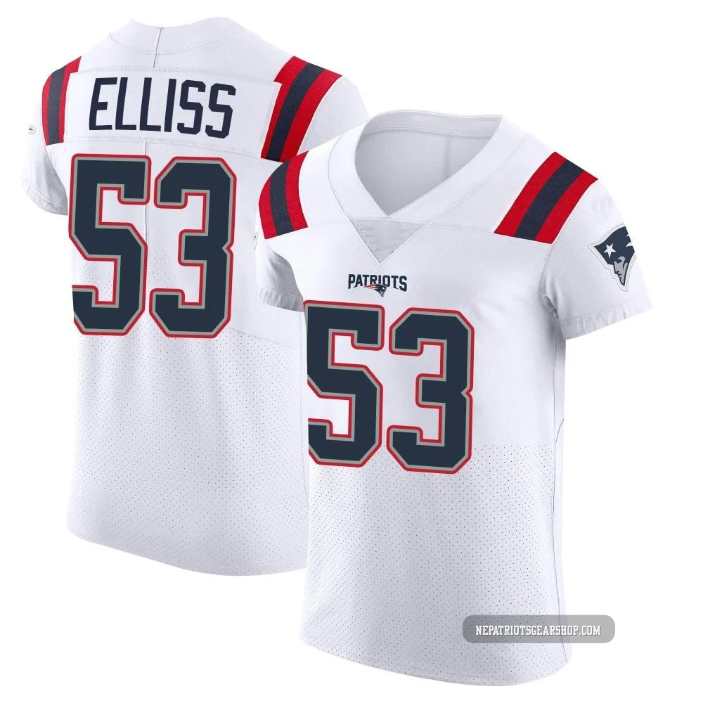 Christian Elliss ＃53 New England Patriots Elite Vapor Untouchable Jersey - Men's White