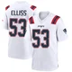 Christian Elliss ＃53 New England Patriots Game Jersey - Youth White