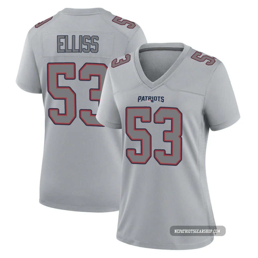 Christian Elliss ＃53 New England Patriots Game Silver Atmosphere Fashion Jersey - Women's