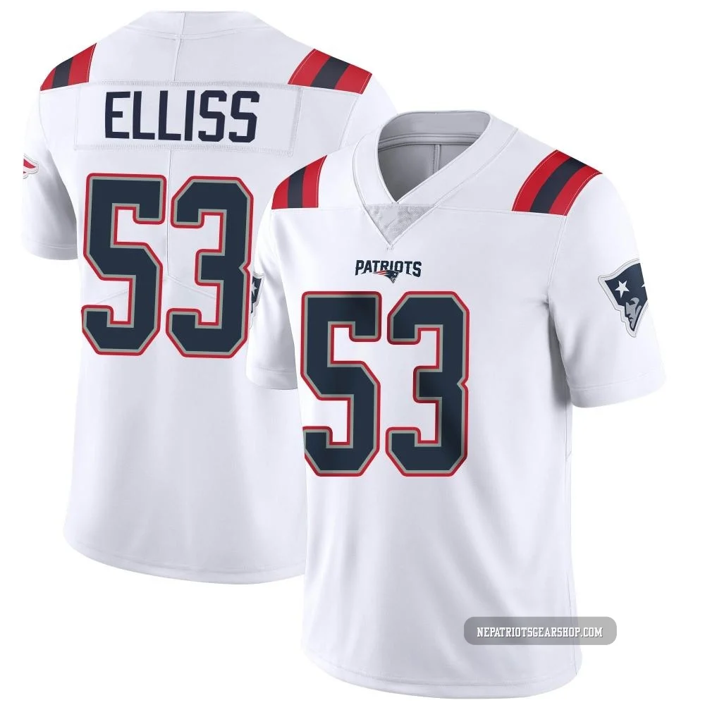 Christian Elliss ＃53 New England Patriots Limited Vapor Untouchable Jersey - Youth White
