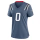 Christian Gonzalez ＃0 New England Patriots Game Storm 2025 Rivalries Collection Jersey - Women's Blue