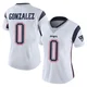 Christian Gonzalez ＃0 New England Patriots Limited Vapor Untouchable Jersey - Women's White