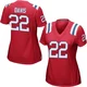 Cody Davis ＃22 New England Patriots Game Alternate Jersey - Women's Red