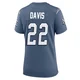 Cody Davis ＃22 New England Patriots Game Storm 2025 Rivalries Collection Jersey - Women's Blue