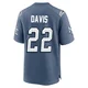 Cody Davis ＃22 New England Patriots Game Storm 2025 Rivalries Collection Jersey - Youth Blue