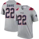 Cody Davis ＃22 New England Patriots Legend Inverted Jersey - Men's Gray