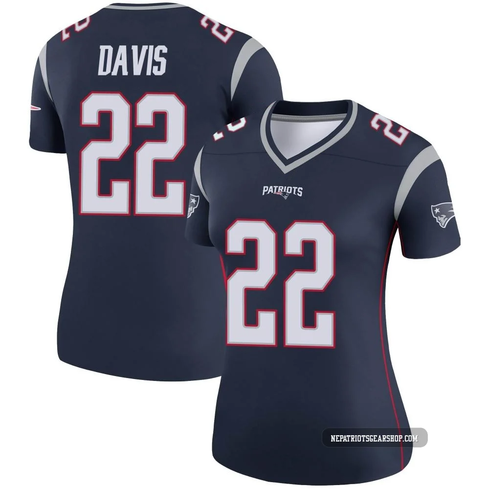 Cody Davis ＃22 New England Patriots Legend Jersey - Women's Navy