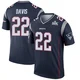 Cody Davis ＃22 New England Patriots Legend Super Bowl LX Patch Jersey - Youth Navy