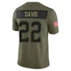 Cody Davis ＃22 New England Patriots Limited 2025 Salute to Service Jersey - Men's Olive