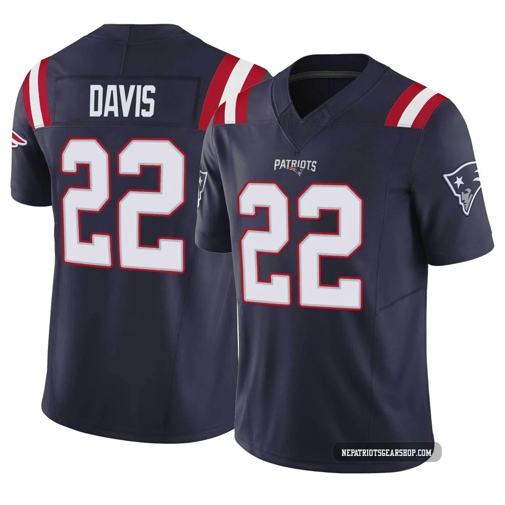 Cody Davis ＃22 New England Patriots Limited Vapor F.U.S.E. Jersey - Youth Navy