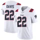 Cody Davis ＃22 New England Patriots Limited Vapor Untouchable Jersey - Youth White