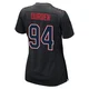 Cory Durden ＃94 New England Patriots Game Carbon Fashion Super Bowl LX Patch Jersey - Women's Black