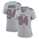 Cory Durden ＃94 New England Patriots Game Silver Atmosphere Fashion Jersey - Women's