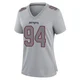 Cory Durden ＃94 New England Patriots Game Silver Atmosphere Fashion Jersey - Women's