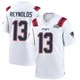 Craig Reynolds ＃13 New England Patriots Game Super Bowl LX Patch Jersey - Men's White