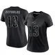 Craig Reynolds ＃13 New England Patriots Limited Reflective Jersey - Women's Black