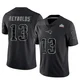 Craig Reynolds ＃13 New England Patriots Limited Reflective Super Bowl LX Patch Jersey - Youth Black