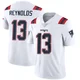 Craig Reynolds ＃13 New England Patriots Limited Vapor Untouchable Jersey - Men's White