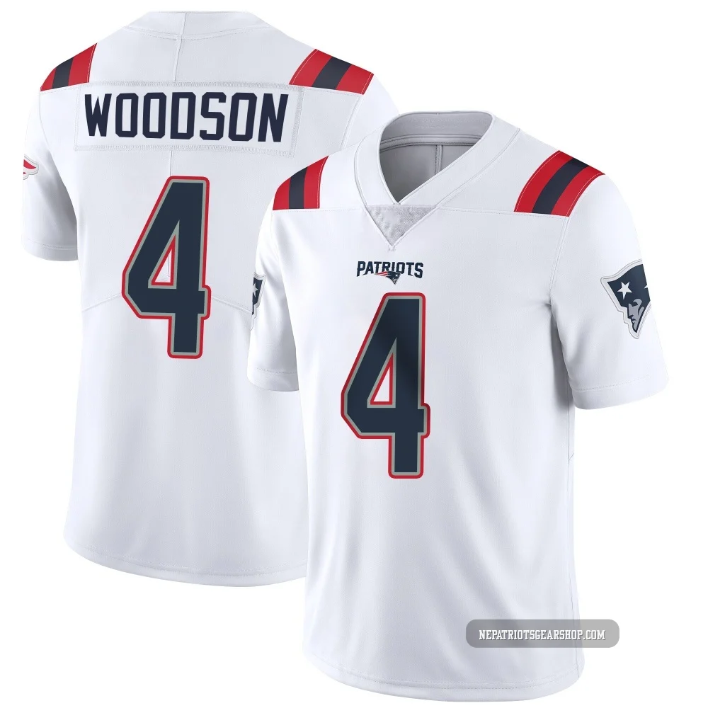 Craig Woodson ＃4 New England Patriots Limited Vapor Untouchable Jersey - Men's White
