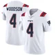 Craig Woodson ＃4 New England Patriots Limited Vapor Untouchable Jersey - Men's White