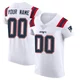 Custom ＃00 New England Patriots Elite Vapor Untouchable Jersey - Men's White