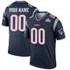 Custom ＃00 New England Patriots Legend Super Bowl LX Patch Jersey - Youth Navy