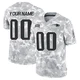 Custom ＃00 New England Patriots Limited 2024 Salute to Service Jersey - Men's Arctic Camo