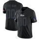 Custom ＃00 New England Patriots Limited Jersey - Youth Black Impact