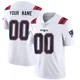 Custom ＃00 New England Patriots Limited Vapor Untouchable Jersey - Men's White