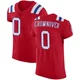 Dametrious Crownover ＃0 New England Patriots Elite Vapor Untouchable Alternate Jersey - Men's Red