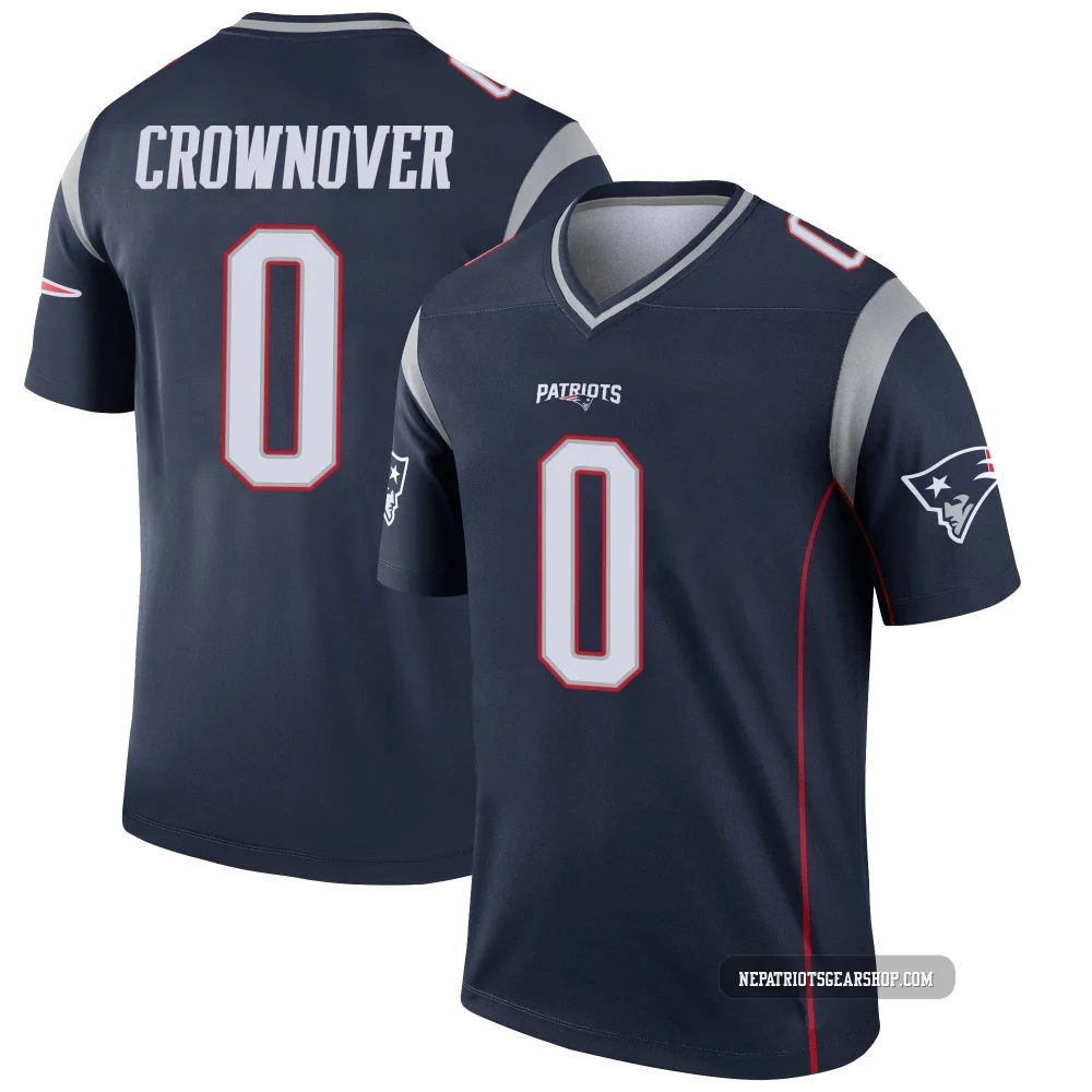 Dametrious Crownover ＃0 New England Patriots Legend Jersey - Youth Navy
