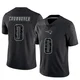 Dametrious Crownover ＃0 New England Patriots Limited Reflective Jersey - Men's Black