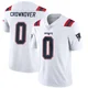 Dametrious Crownover ＃0 New England Patriots Limited Vapor Untouchable Jersey - Youth White
