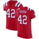 Darius Harris ＃42 New England Patriots Elite Vapor Untouchable Alternate Jersey - Men's Red