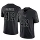 Darius Harris ＃42 New England Patriots Limited Reflective Jersey - Men's Black