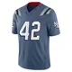 Darius Harris ＃42 New England Patriots Limited Storm 2025 Rivalries Collection Jersey - Youth Blue