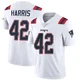 Darius Harris ＃42 New England Patriots Limited Vapor Untouchable Jersey - Men's White