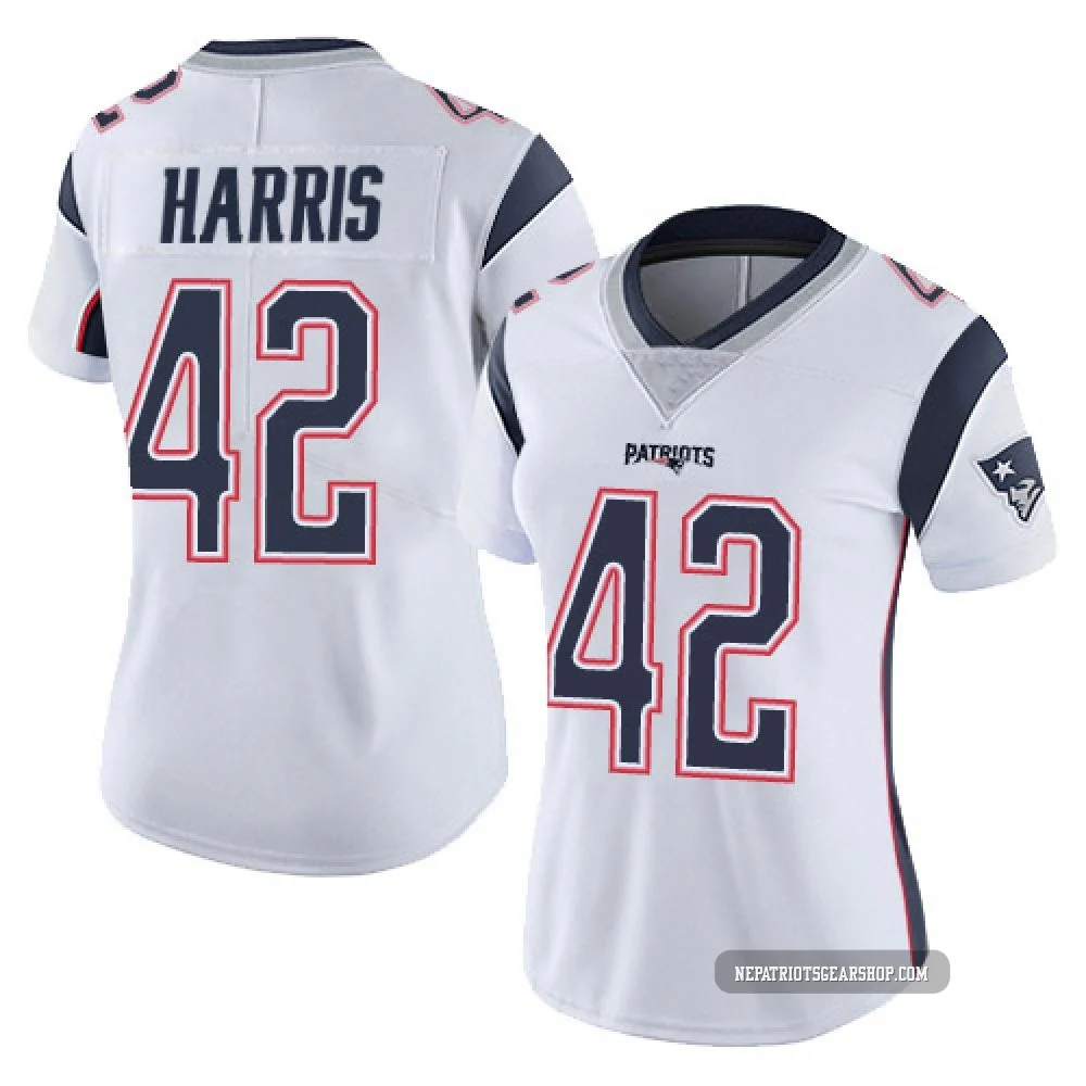 Darius Harris ＃42 New England Patriots Limited Vapor Untouchable Jersey - Women's White