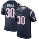 David Wallis ＃30 New England Patriots Legend Jersey - Youth Navy