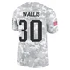 David Wallis ＃30 New England Patriots Limited 2024 Salute to Service Jersey - Men's Arctic Camo