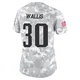 David Wallis ＃30 New England Patriots Limited 2024 Salute to Service Jersey - Women's Arctic Camo