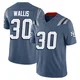 David Wallis ＃30 New England Patriots Limited Storm 2025 Rivalries Collection Jersey - Men's Blue
