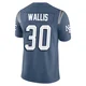 David Wallis ＃30 New England Patriots Limited Storm 2025 Rivalries Collection Super Bowl LX Patch Jersey - Youth Blue