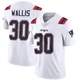 David Wallis ＃30 New England Patriots Limited Vapor Untouchable Jersey - Youth White