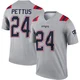 Dell Pettus ＃24 New England Patriots Legend Inverted Jersey - Men's Gray