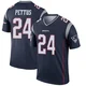Dell Pettus ＃24 New England Patriots Legend Jersey - Men's Navy