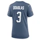 DeMario Douglas ＃3 New England Patriots Game Storm 2025 Rivalries Collection Jersey - Women's Blue